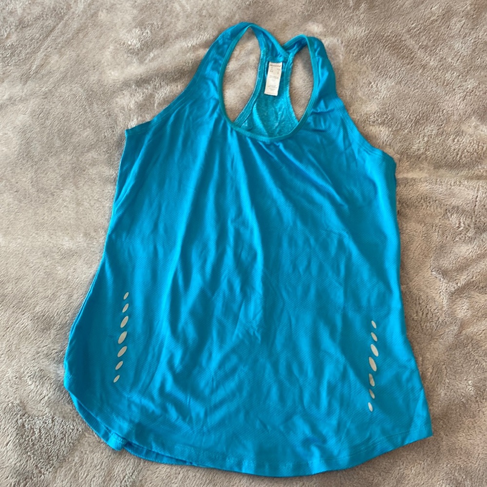 Blue tank top
